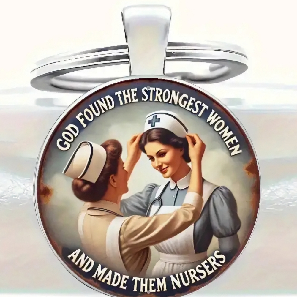 Inspirational Nurse Keychain